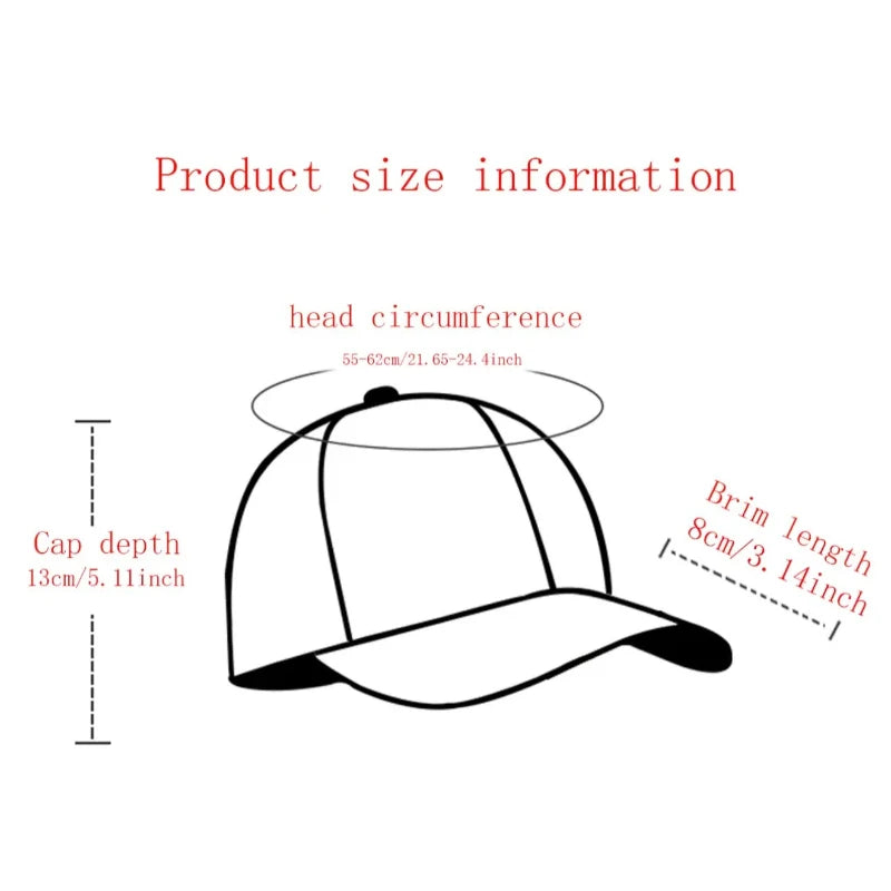 Women's Hats That Make the Face Look Smaller, Baseball Caps for Autumn and Winter, New Casual Versatile Men's High Hats, Spring and Summer Large Head Circumference, Unisex Style, Suitable for All Seasons