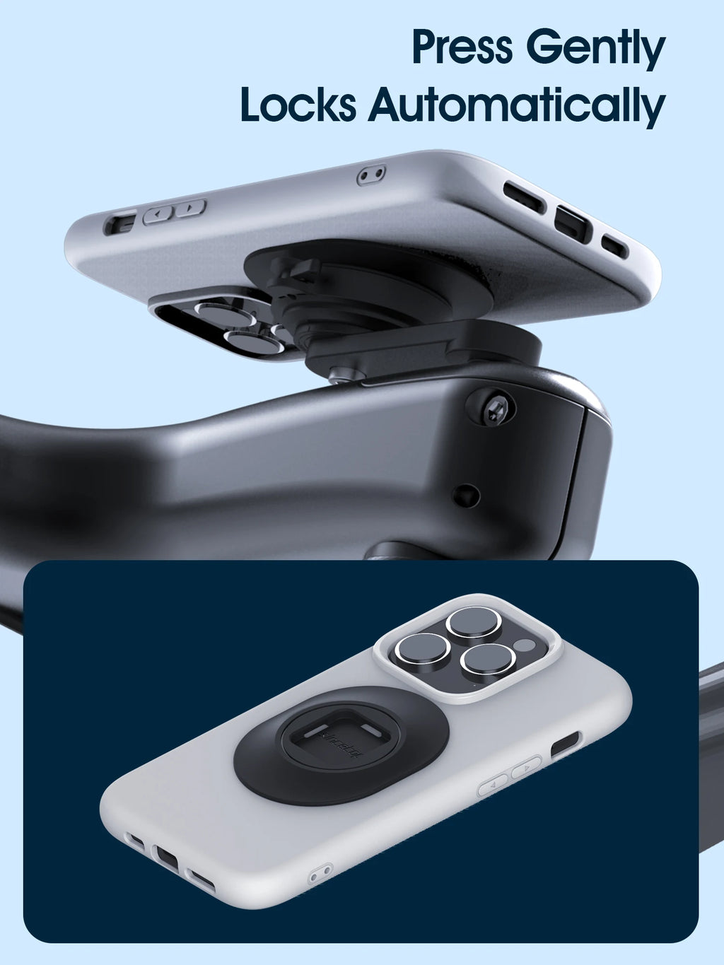 Aluminium phone holder For Bicycle accesories.bike /Motorcycle accessories Stand for cell phone For iphone 15 promax/xiaomi