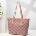 Women's Bag 2023 New Embossed Floral Handbag Shopping Bag Versatile Large Capacity Bucket Bag