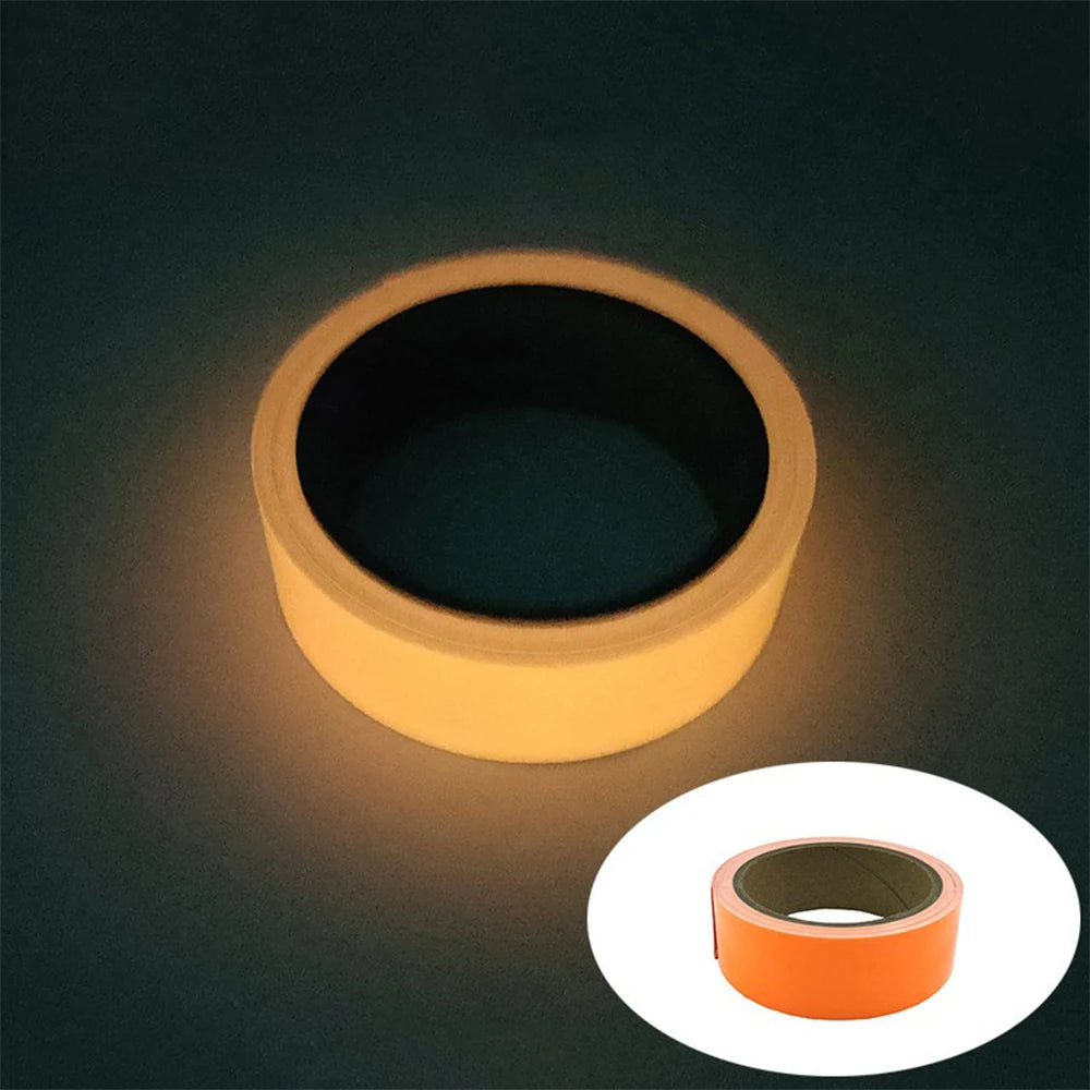 Luminous Tape 5 Meters Self-adhesive Glow Emergency Logo In The Dark Safety Stage Stickers Home Decor Party Supplies Decorative