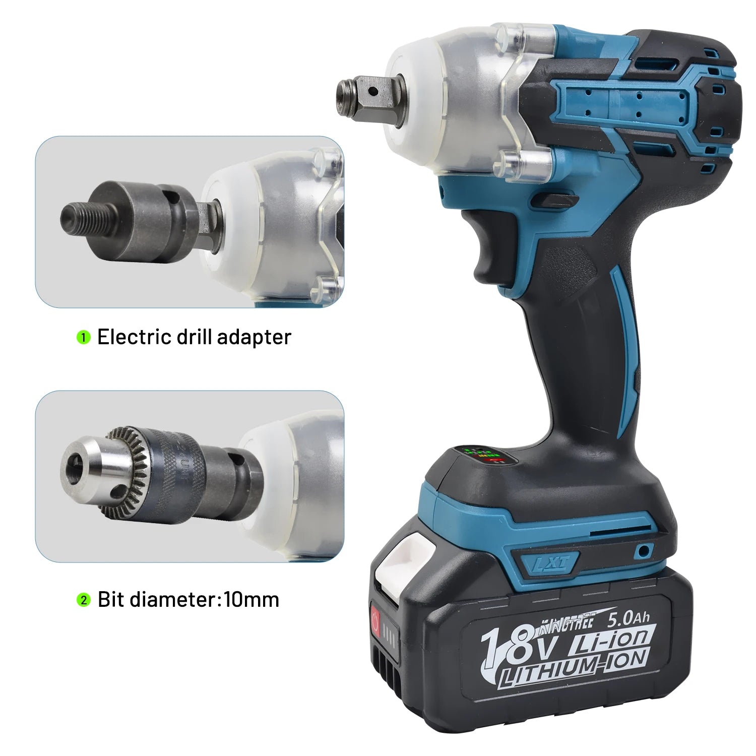 TW004 charging impact wrench 40V electric wrench wind cannon brushless lithium high torque electric tool