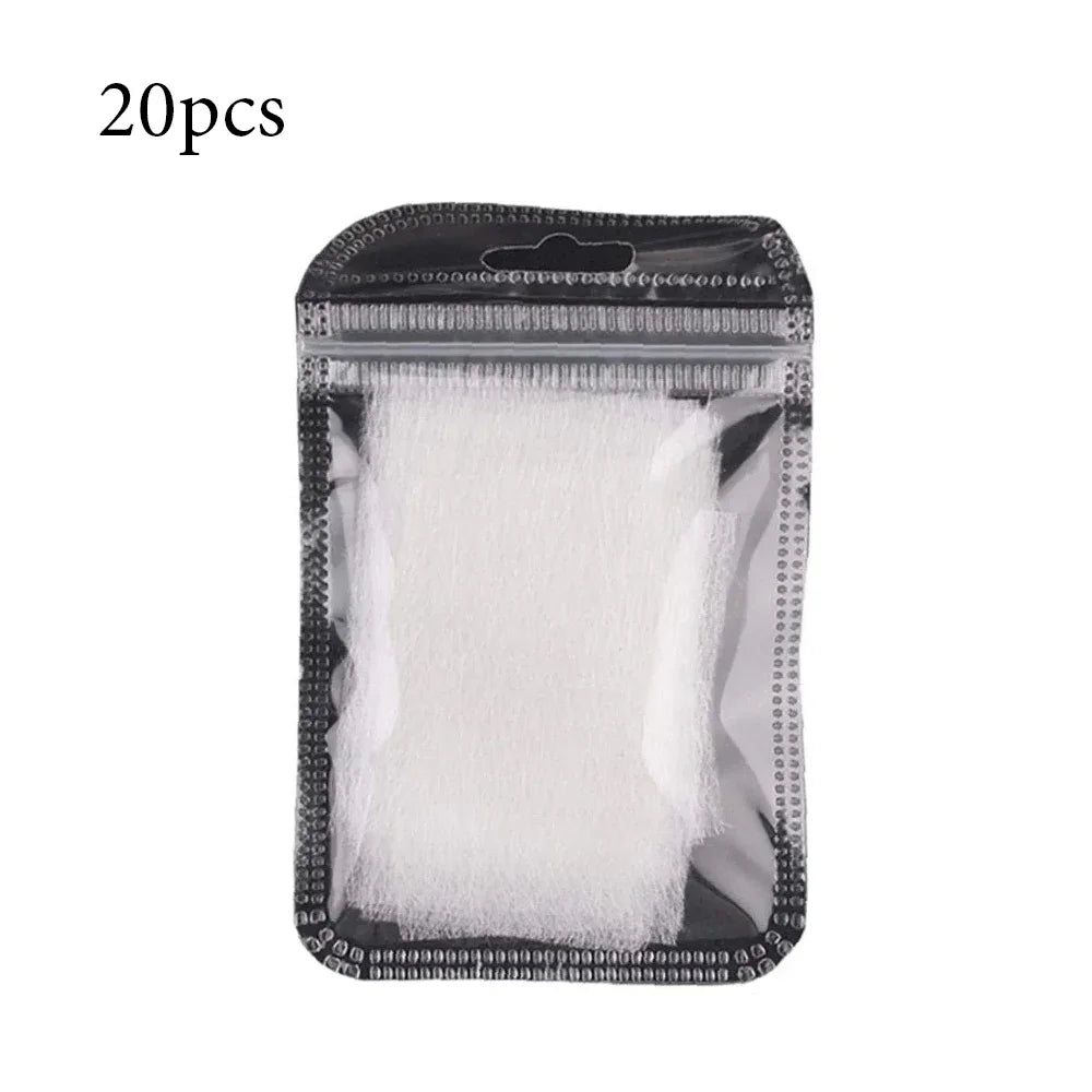 Fiberglass Non-woven Silks 10/20/50Pcs Nail Extension Silk Form Wrap Manicure Building UV Gel French Acrylic Tips Nails Art Tool
