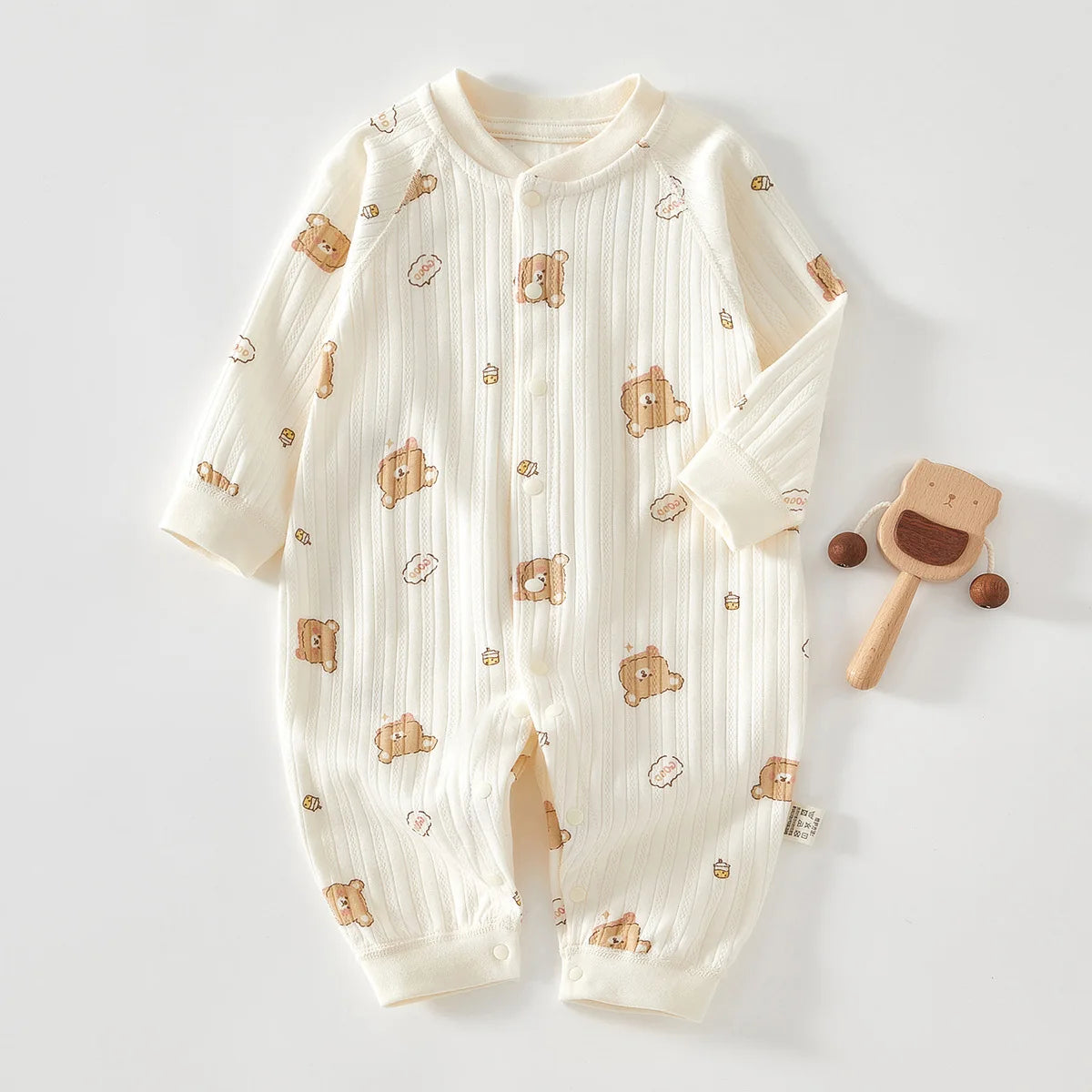 0-12M Cotton Newborn Baby Girl Boy Romper Print Infant Jumpsuit Casual New born Clothes For Girls Boys Spring Autumn Clothing