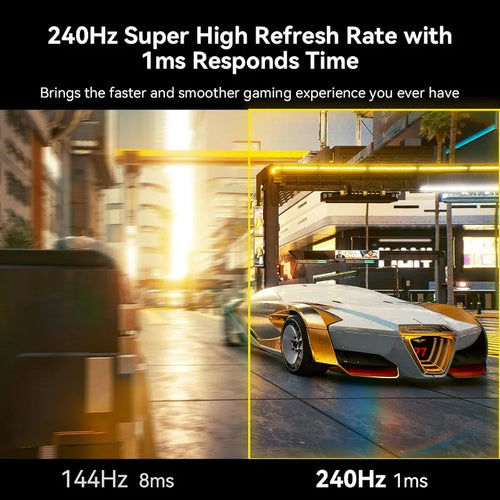 32 Inch Curved 240Hz Gaming Monitor High Refresh Rate, FHD 1080P Gaming PC Monitor HDMI DP1.4, Curved 1500R, 1Ms MPRT, HDR