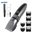 Sejoy Electric Hair Clippers Men Professional kit USB Rechargeable Men's Barber Hair Cutting Machine Beard Trimmer For Men Kids