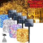 Outdoor Solar String Light 300/200/100/50 LED Fairy Garland 8 Mode Garden Yard Tree Christmas Party Waterproof Copper Wire Lamp