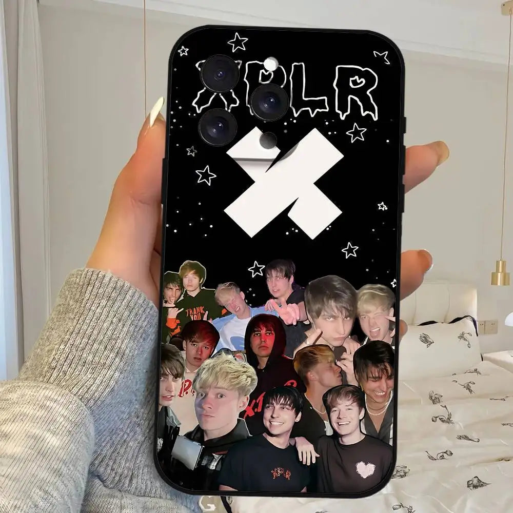 S-Sam And Colby XPLR Phone Case For IPhone 17 16 15 14 13 12 11 PRO MAX PLUS Mini TPU Soft To Skin-friendly Case