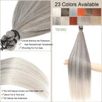 300g 3Pcs/Lot 28Inch Straight Crochet Braids White Blonde 613#Ombre Brown 6# Bio Protein Synthetic Hair Extensions
