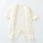 Baby Boys Girls Clothes Newborn Jumpsuit Muslin Cotton Long Sleeve Romper Infant Autumn Spring Clothes 0-2T
