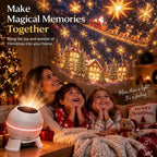 *^*Magical Christmas Projection Night Light,USB Christmas Projector Indoor,Magical Christmas Projection Night Light Holiday Room