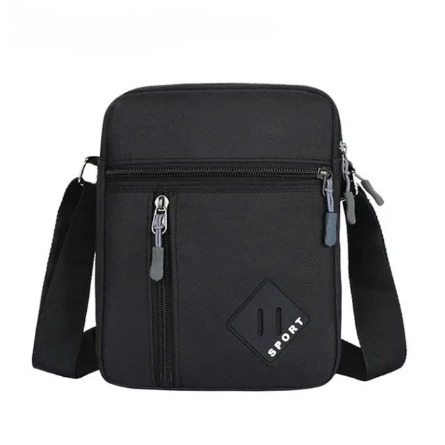 Men's Messenger Bag Crossbody Shoulder Bags Men Small Sling Pack For Work Business Waterproof Oxford Packs Satchel Purse