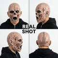Realistic Scary Zombie Mask Latex Full Head Horror Monster Halloween Cosplay Party Haunted House Prop Creepy Costume Accessory