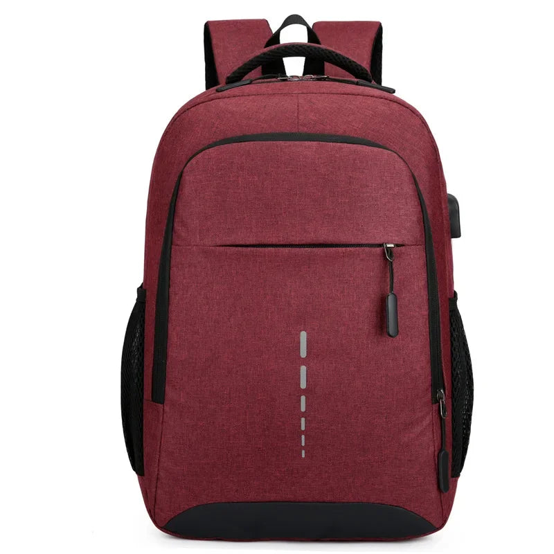 large capacity multifunctional backpack for commuting, business travel, student computer bag-ll, Simple and stylish backpack