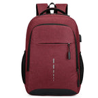 large capacity multifunctional backpack for commuting, business travel, student computer bag-ll, Simple and stylish backpack