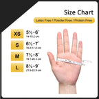20/50/100PCS Black Nitrile Gloves Disposable Latex Powder Free Gloves for Kitchen Cleaning Industrial Working Hair Dye Gloves