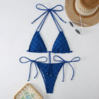 Sexy Triangle Bikini Women's Swimsuit 2025 Swimwear Micro Thong Bikinis Sets Trend  Two-piece Bathing Suit for Female Beach Wear