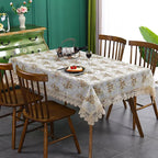Lace Embroidery Tablecloth, Luxury Table Cloth, Wedding Banquet, Party Table Cloths, Furniture Cover, Home Table Covers