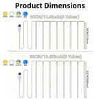 8 Modes USB Popsicle LED String Lights Waterproof Flexible Curtain Garland Lamp For Home Wedding Christmas Party Garden Decor