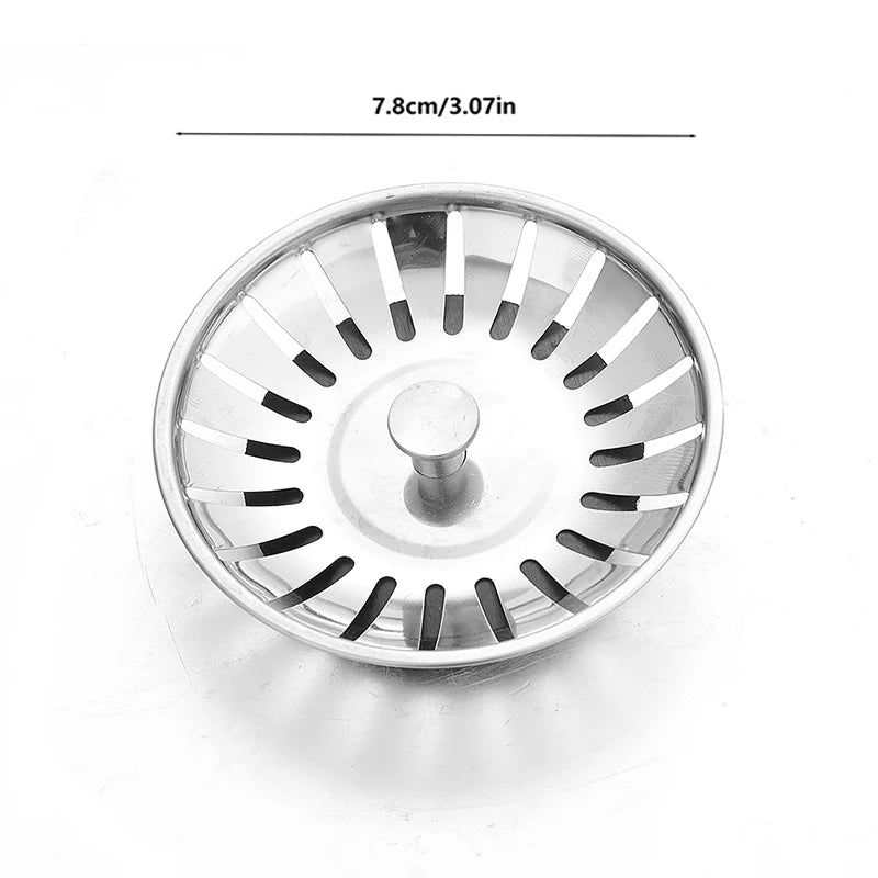 Stainless Steel Kitchen Sink Filter Mesh Sink Sewer Strainers Bathroom Floor Drains Catcher Waste Drain Hole Filter Trap Screen