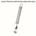 Stainless Steel Orange,Citru Peeler,Simple Lemon Peeler,Creative Cutter,Orange Peeler Tool With Handle,Restaurant Kitchen Gadget