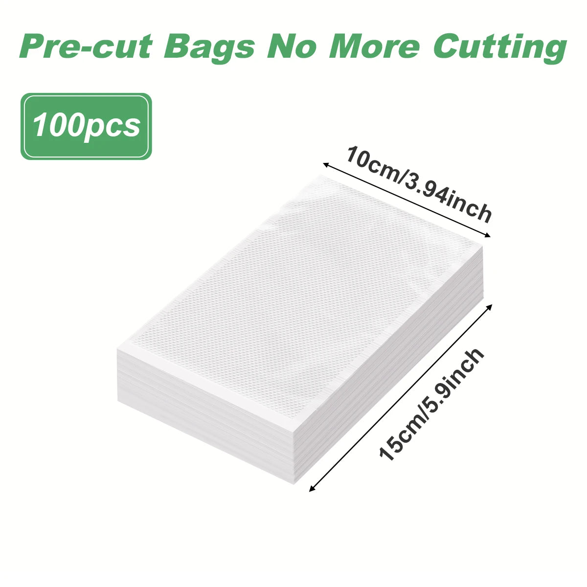 Vacuum Sealed Food Storage Bag Sealer, for Vacuum Preservation Machine, Food Packaging, Freshness Preservation for Kitchen
