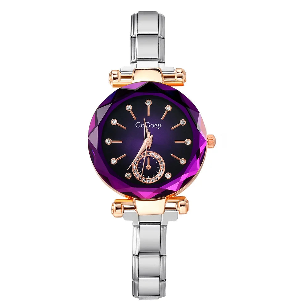 Design Luxury High Class Feeling Women Men Quartz Watch Stainless Steel Strap Width 9mm Trendy Trend Everyday Couples Gifts