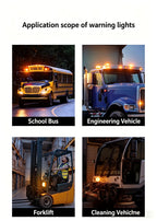 Led Car Emergency Light Flashing Light Magnetic Induction Road Accident Light Portable Strobe Warning Light