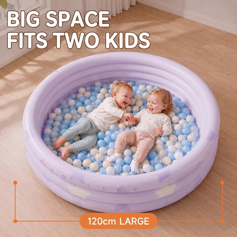 1PC Inflatable Water Pool, Foldable Thick Bubble Bottom PVC Swimming Pool, Portable Indoor Outdoor Bathtub Pet Cooling Water Tub