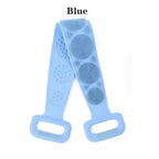 Body Silicone Back Brushes Bath Towels Scrubber Rubbing Sponge Peeling Massage Shower Belt Extended Skin Clean Removal Brushes