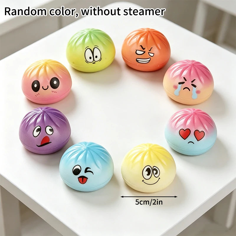 Cheese Dumpling Squishy Fidget Toy Ornament Butter Squishy Dumpling Anti-stress Squishy Dumplings Mysteries Squishy Gifts