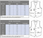 V Neck Men's Suits Vest Casual Classic Formal Business Herringbone Tweed Slim Fit Waistcoat For Wedding Groomsmen