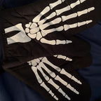 halloween Skeleton Hand Soft Oven Mitt set Housewarming Pot Gift Holder Hostess Dad Room Decoration halloween Party Supplies