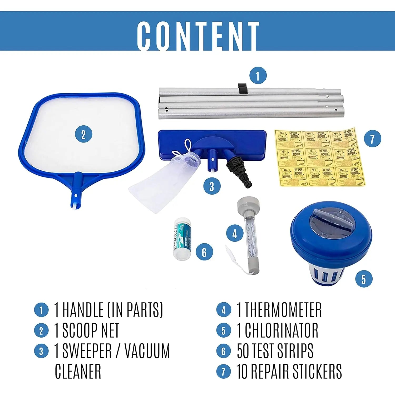 Swimming Pool Steel Pro MAX 56406 - FrameLink System - Easy to assemble  305 x 76 cm Incl. Cleaning Kit, Customized