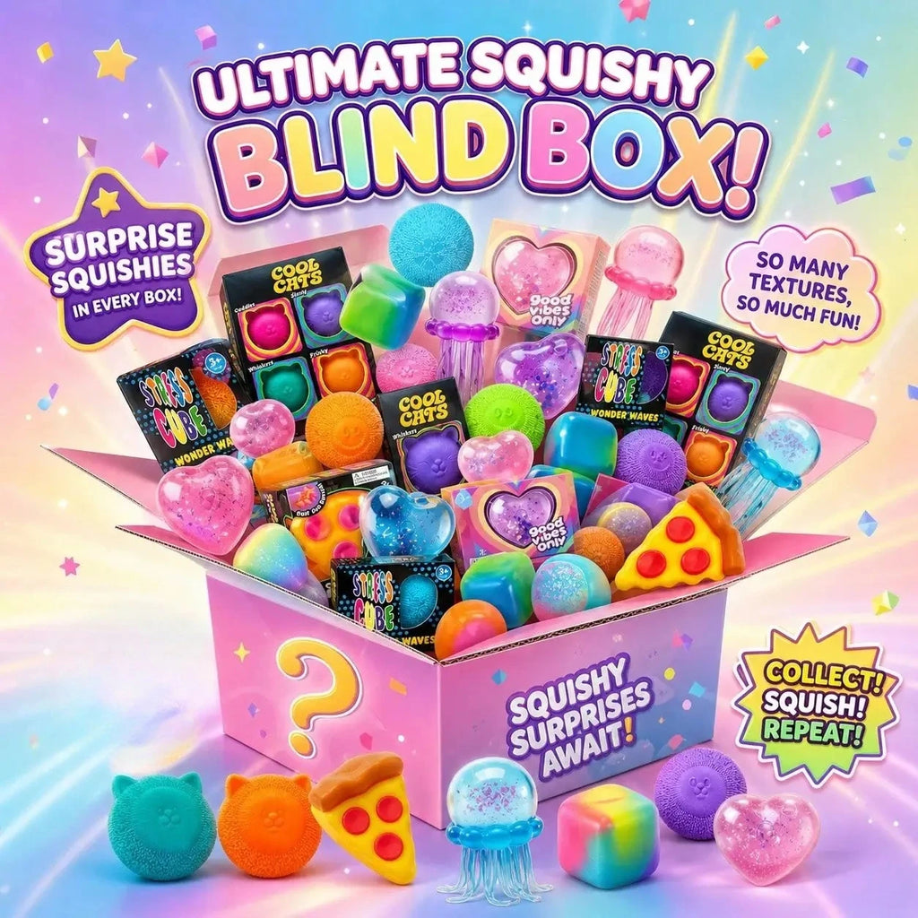 &100+ style Novelty Mystery Gift Surprise Blind Box Dr PepperrNeDooh Nice Cube Butter stick Squishy Squeeze Toy for Adults Gifts