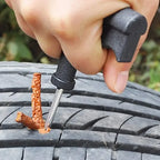 5-50Pcs Car Tire Repair Tool Kit with Rubber Strip Tubeless Tyre Puncture Studding Plug Motorcycle Truck Vacuum Tire Repair Tool