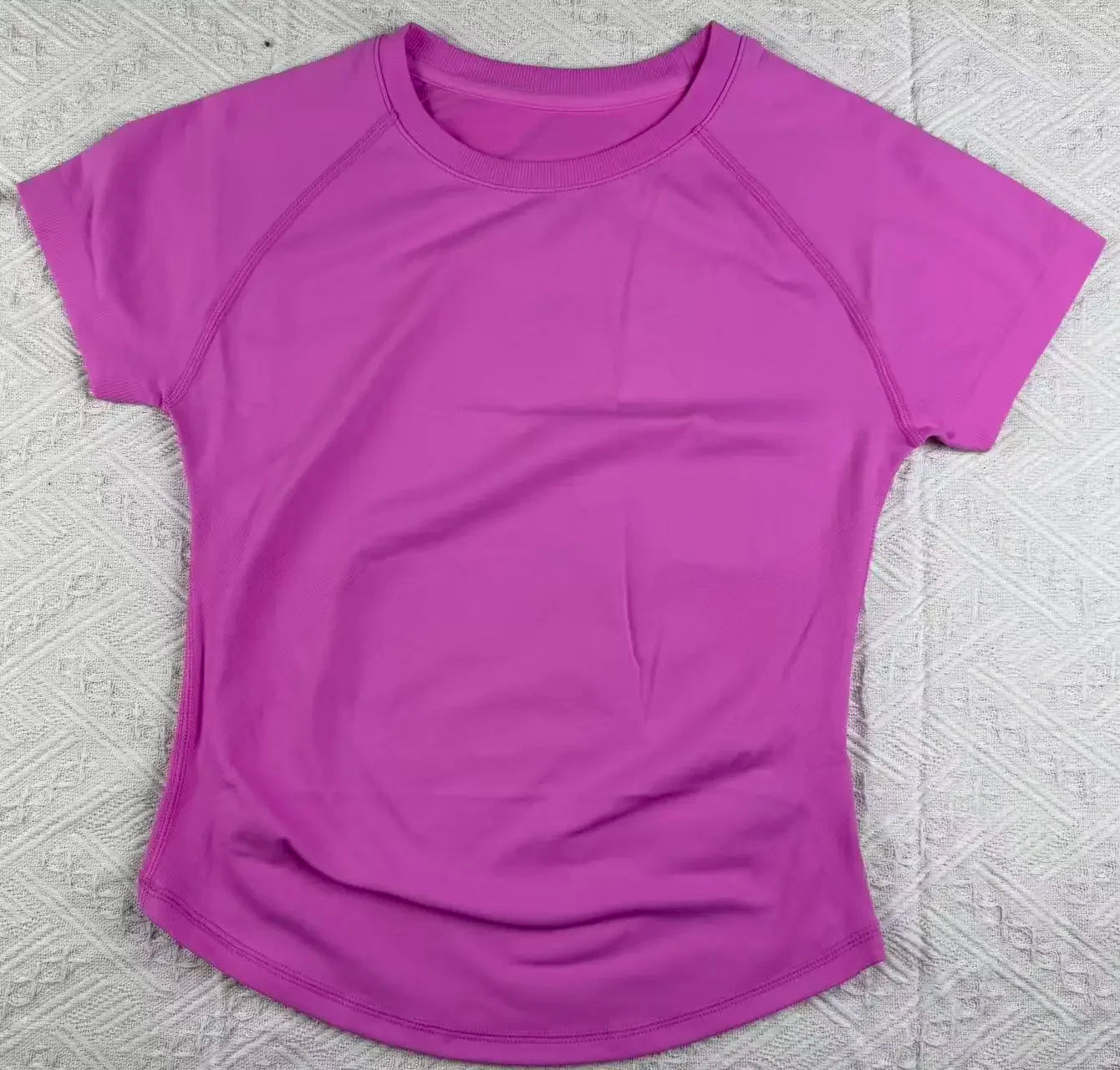 summer new T-shirt long pants two-piece set round neck short sleeved tight pants, yoga fitness tight pants, running sports set