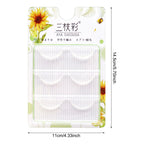 DIY white eyelashes manga Cosplay Feather Lashes full strips False Eyelashes Natural Thin Band Little Devil Eyelashes cos makeup