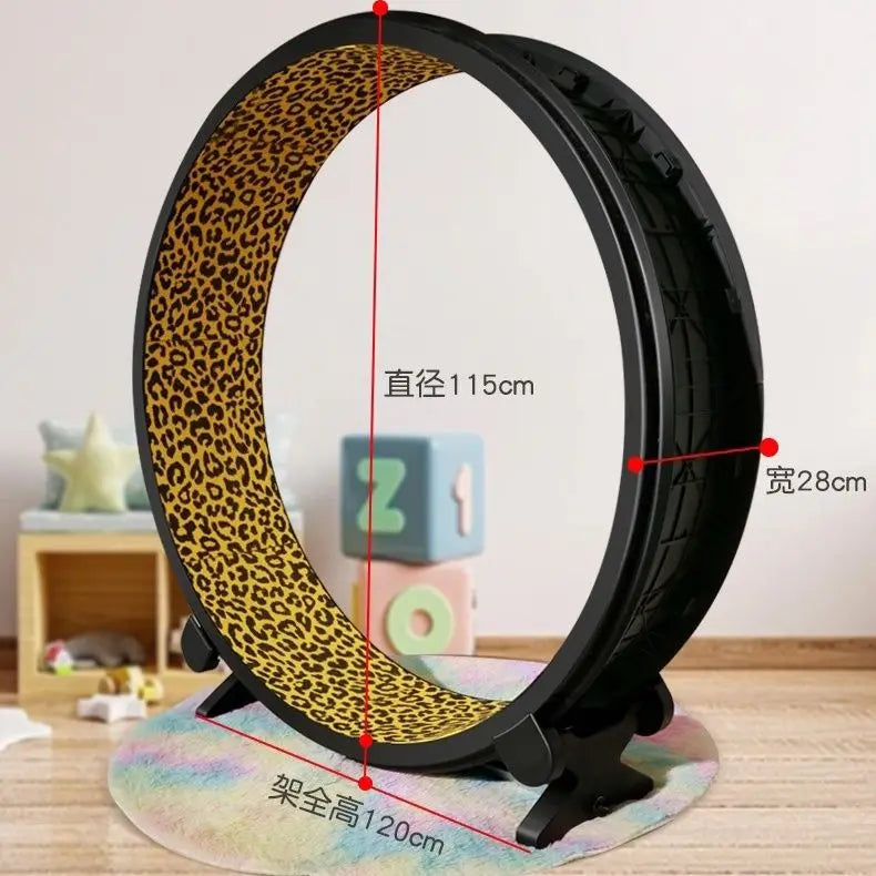 Pet Cat Treadmill Silent Roller Cat Treadmill Pet Exercise and Fitness Equipment Large Cat Climbing Frame Pet Running Toys
