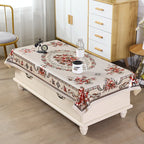 90x150cm Printed High-end Tablecloth Waterproof Oil Resistant Odorless PVC Tablecloths High Quality Without Fading Antependium