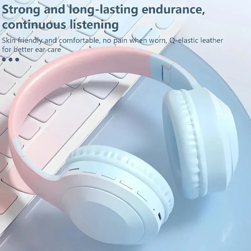 High Fidelity High-resolution Stereoscopic Surround Sound Wireless Bluetooth 5.3 Head Mounted Noise Cancelling Gaming Earphones