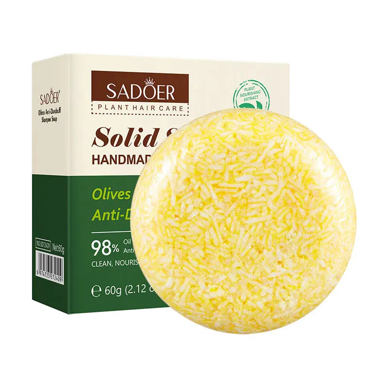 Tea Tree Essential Oil Shampoo Soap for Deep Cleaning and Hair Care Silicone Free and Residue Free Handmade Essential Oil Soap