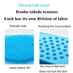 Body Silicone Back Brushes Bath Towels Scrubber Rubbing Sponge Peeling Massage Shower Belt Extended Skin Clean Removal Brushes