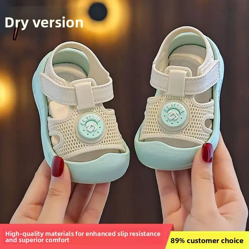 Baby Walking Shoe Summer New Sport Child Sandal Anti Slip Outdoor Soft Soled Girl Shoe Casual Versatile Men's and Women's Sandal