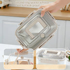 Leakproof Stainless Steel Bento Box Large Capacity Microwave Safe Portable Lunch Box Food Storage Container