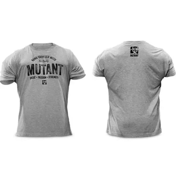 2026 New Sports short-sleeved men's fitness T-shirt with round neck, elastic and breathable cotton training suit