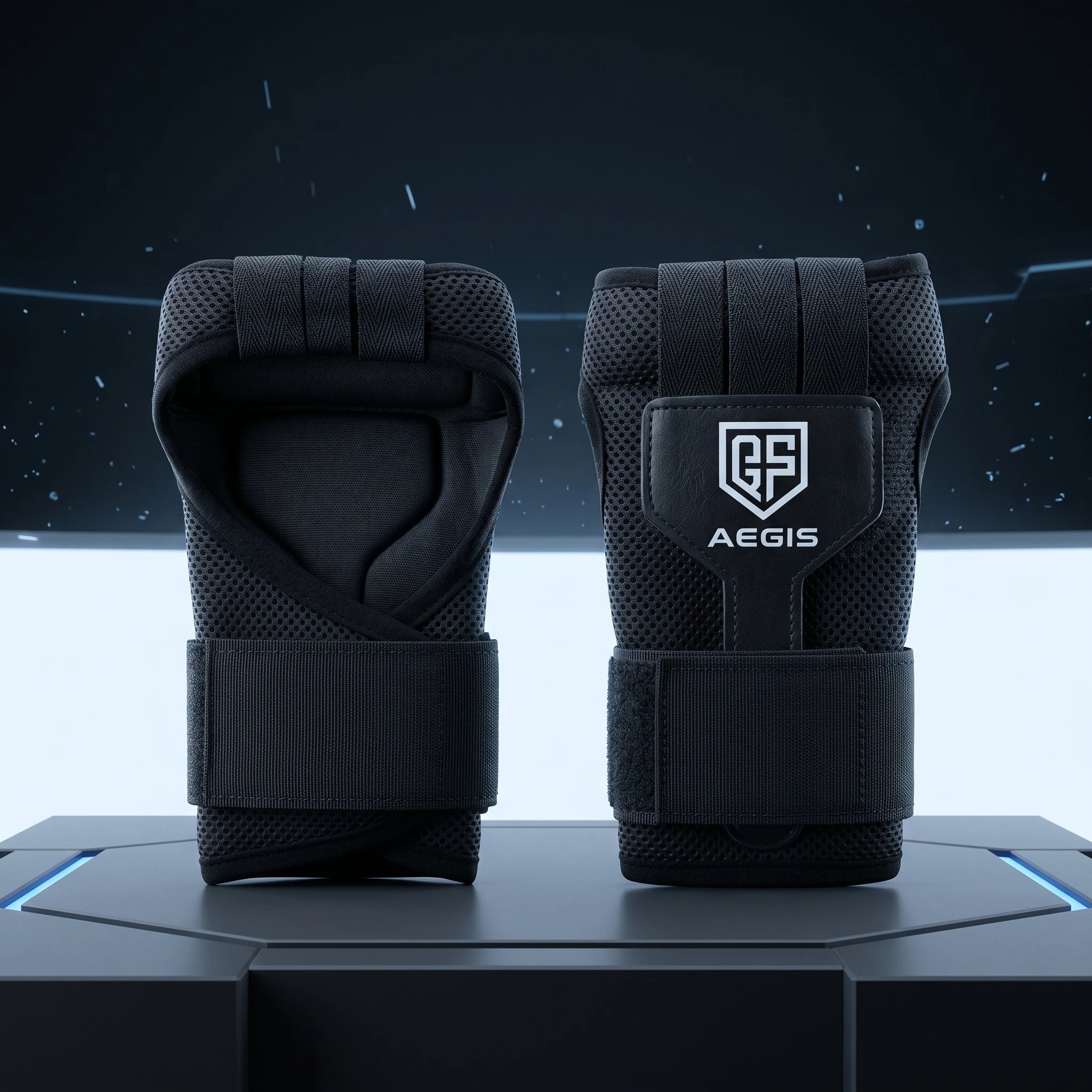 Pro MMA Boxing Gloves Half Finger Padded Hand Wraps Breathable Wrist Support for Kickboxing Muay Thai Punching Bag Training