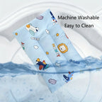 Comfort Reversible Pillow Cushion Cartoon‑Style Four‑Season Universal Pillow Insert Soft Cushion for Daily Rest & Relaxation