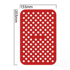 Oven Nonstick Kitchen Silicone Liners Reusable For Ninja DZ201 Foodi Air Fryer Mat For Ninja Foodi DZ201
