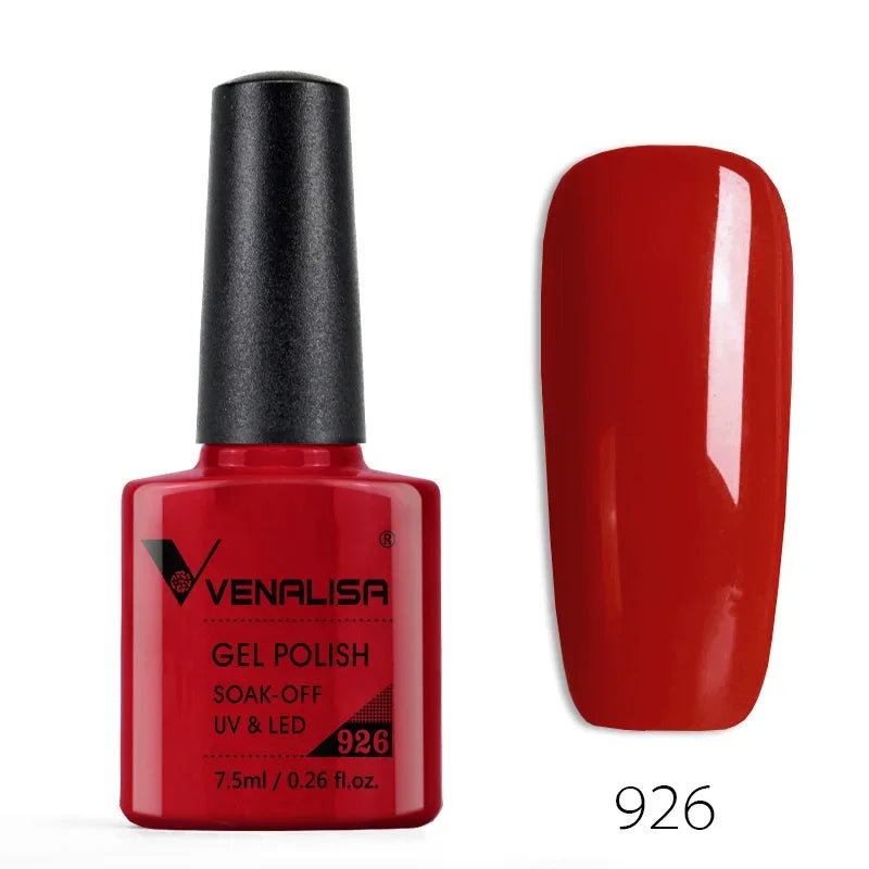 Venalisa Neon Gel Polish Varnishes Hybrid Nails For Manicure 7.5ml Semi Permanent Soak off Enamel Gel Polish UV Nail Gel Polish