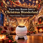 *^*Magical Christmas Projection Night Light,USB Christmas Projector Indoor,Magical Christmas Projection Night Light Holiday Room